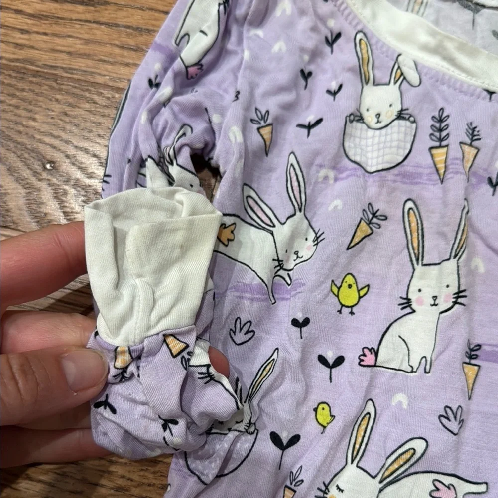 Little sleepies 2021 Easter purple bunnies